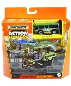 სათამაშო მანქანა Mattel MBX Action Drivers Expansion Playset Asst. - Primestore.ge