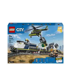 ლეგო LEGO Constructor City Police Train Heist - Primestore.ge