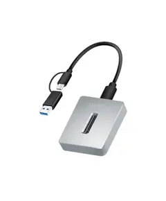 დოქ სადგური Logilink QP0034 1-Port USB 3.2 Gen2 10 Gbit/s M.2 NVMe (PCIe) Docking Station Aluminium - Primestore.ge