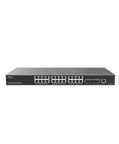 სვიჩი Grandstream Layer 3 Managed Network Switch, 24x GbE RJ45, 4x SFP+, stackable, optional redundant PSU - Primestore.ge