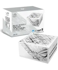 კვების ბლოკი ASUS ROG Strix 1000W Platinum White Edition 90YE00W4-B0NA00 - Primestore.ge