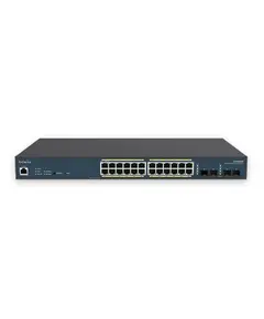 სერვერი EnGenius Wireless Management 50AP 24-port GbE PoE.at Switch 185W 4SFP L2 19i demo - Primestore.ge