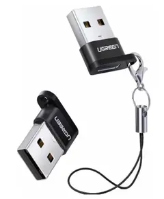 გადამყვანი Ugreen USB A Male to USB-C Female Adapter Black/50568 - Primestore.ge