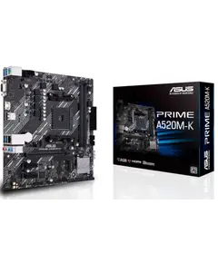 დედა დაფა ASUS Motherboard PRIME A520M-K sAM4 A520 2xDDR4 HDMI D-Sub mATX - Primestore.ge