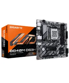 დედა დაფა GIGABYTE Motherboard B840M DS3H sAM5 B840 4xDDR5 M.2 HDMI DP mATX - Primestore.ge