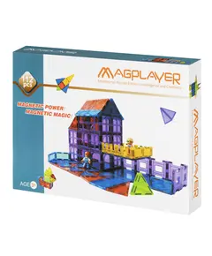 ასაწყობი სათამაშო Magplayer magnetic constructor 112psc - Primestore.ge