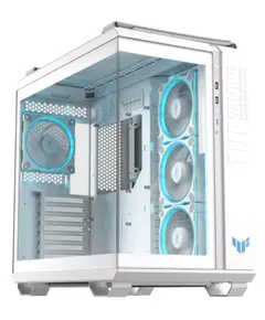 კომპიუტერის ქეისი ASUS GT502 PANO/ARGB FANS/WHT/TG - Primestore.ge