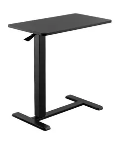 სათამაშო მაგიდა 2E Compact Desk CE710BB, height 71-106cm, gas lift, tabletop 71x40cm (black), metal base (black) - Primestore.ge