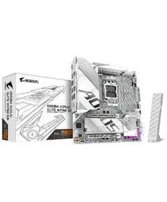 დედა დაფა GIGABYTE Motherboard B850M AORUS ELITE WF6E ICE sAM5 B850 4xDDR5 M.2 Wi-Fi BT mATX - Primestore.ge