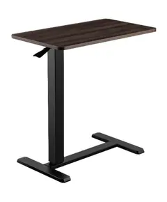სათამაშო მაგიდა 2E Compact Desk CE710BD, height 71-106cm, gas lift, tabletop 71x40cm (dark wood), metal base (black) - Primestore.ge