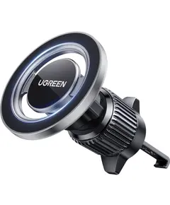 მობილურის დამჭერი UGREEN LP845 (65764), Air Vent Magnetic Car Phone Mount, Gray - Primestore.ge