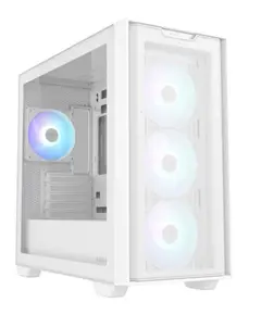 კომპიუტერის ქეისი ASUS A21 PLUS/ARGB FANS/WHT/EPS - Primestore.ge