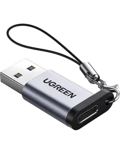 გადამყვანი Ugreen USB-A 3.0 to USB-C Adapter Gray/50533 - Primestore.ge