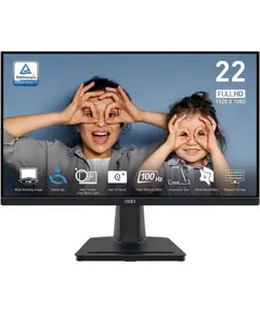 MSI Monitor 21.45" PRO MP225V D-Sub, HDMI, VA, 100Hz, 4ms, sRGB 100%, AdaptiveSync