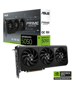 ვიდეო დაფა ASUS Graphic Card GeForce RTX 5050 8GB GDDR6 OC PRIME-RTX5050-O8G - Primestore.ge