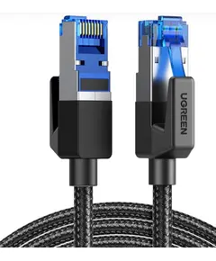 ქსელის კაბელი UGREEN NW153 (30795), CAT8 Patch Cord LAN Cable, 10m, Black - Primestore.ge