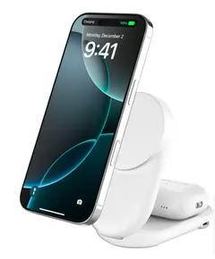 უსადენო დამტენი BELKIN 25w Qi2 2-IN-1 Foldable Charger, White - Primestore.ge