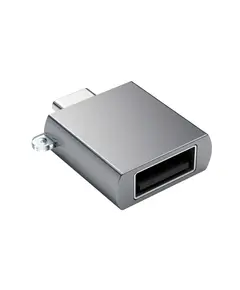 ადაპტერი SATECHI Aluminum Type-C to USB 3.0 Adapter Space Gray - Primestore.ge