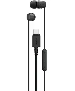 ყურსასმენი Sony Wired Headphones Black (Type-C Plug) Black (IER-EX15C/BZE) - Primestore.ge