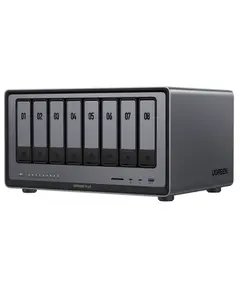 შენახვის სისტემა UGREEN NASync DXP8800 Plus (35127B), Intel i5 1235U, 8GB, Diskless, RJ45, USB, Type-C, HDMI, Space Gray - Primestore.ge