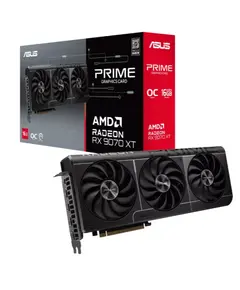 ვიდეო დაფა ASUS PRIME-RX9070XT-O16G//RX9070XT,HDMI,DP*3,16G,D6 - Primestore.ge