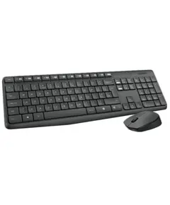 კლავიატურა და მაუსი LOGITECH MK235 Wireless Combo - GREY - US INT'L - Primestore.ge