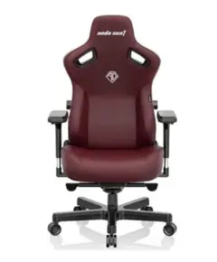 სათამაშო სავარძელი AndaSeat Chair Kaiser 3, PVC leather, 4D-Armrests, maroon - Primestore.ge