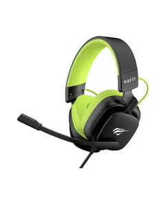 ყურსასმენი Havit HV-H2048U Gaming Headset Green/Black - Primestore.ge