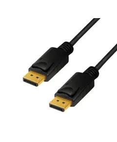 კაბელი Logilink CV0121 8K/60Hz DisplayPort Cable Black 3m - Primestore.ge