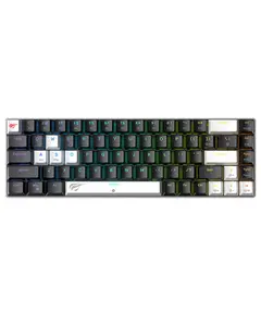 კლავიატურა Havit KB906L Gaming Keyboard Black/White - Primestore.ge