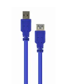 კაბელი Gembird CCP-USB3-AMAF-10 USB 3.0 extension cable 3m Blue - Primestore.ge