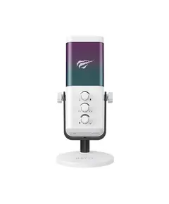 მიკროფონი Havit GK65 Recording Live Microphone White - Primestore.ge