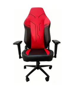 სათამაშო სავარძელი Vertex Inferno Gaming Chair Black/Red Car Leather - Primestore.ge