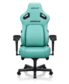 სათამაშო სავარძელი AndaSeat Chair Kaiser 4 V2 XL, PVC leather, 6D-Armrests, green - Primestore.ge