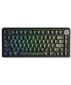 კლავიატურა AULA F75 RGB Gaming Keyboard Black Contour (Seiya Switch) - Primestore.ge