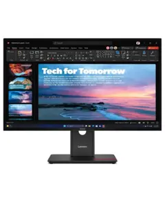 მონიტორი Lenovo ThinkVision T27QD-40, 27"2560x1440, IPS,120Hz,4ms, 1xHDMI,1xDP,1xDP Out, 1x RJ45,1xUSB-C Docking up to 100W - Primestore.ge