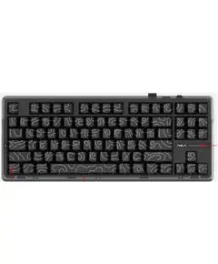 კლავიატურა AULA F87 PRO RGB Mechanical Gaming Keyboard Black Gradient (Kayhua Intelligent Switch) - Primestore.ge