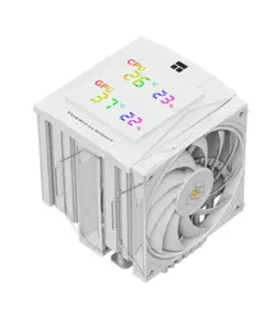 ქულერი THERMALRIGHT Royal Knight 120 Digital WHITE CPU Universal Cooler - Primestore.ge