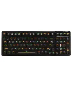 კლავიატურა AULA F98 RGB Wireless Gaming Mechanical Keyboard Black - Primestore.ge