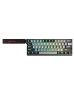 კლავიატურა AULA WIN60 HE Pro RGB Mechanical Keyboard Light Grey/Dark Grey (Meteor Magnetic Switch) - Primestore.ge