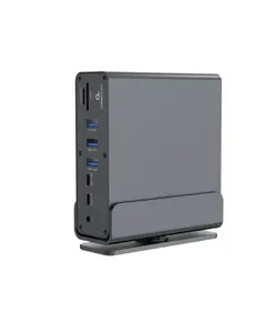 დოქ სადგური Gembird A-CF-COMBO15-01 USB Type-C 15-in-1 multi-port Adapter - Primestore.ge