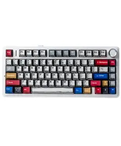 კლავიატურა AULA F75 Wireless Mechanical Keyboard Comics Keycap (Reaper Switch) - Primestore.ge