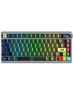 კლავიატურა AULA NOVA75 Mechanical Keyboard Black translucent keycaps (Dream Sakura Switch) - Primestore.ge
