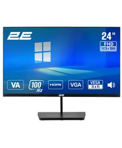 მონიტორი 2E 23.8" B2425B D-Sub, HDMI, MM, VA, 100Hz, FreeSync - Primestore.ge