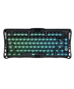 კლავიატურა GravaStar Mercury V75 80keys, Magnetic Jade Pro, 8K, USB-A, RGB, Stealth Black - Primestore.ge