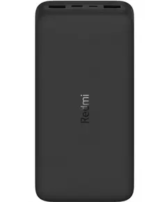 Portable Charger Xiaomi 20000mAh Redmi 18W Fast Charge Power Bank Black