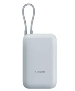 Portable Charger Xiaomi Power Bank 10000mAh (Integrated Cable) Ice Blue GL