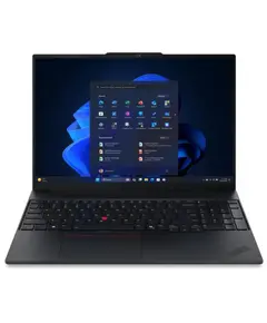 ნოუთბუქი Lenovo ThinkPad E16 Gen 3 16" Ultra 7 255H 32GB 1TB SSD Integrated Graphics  BLACK (21SR004TGX) - Primestore.ge