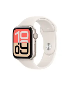 Smartwatch Apple Watch SE 3 GPS 44mm Starlight Aluminium Case With Starlight Sport Band MEHG4 S/M