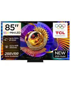 ტელევიზორი TCL 85C7L 4K Google TV; Airplay2; 144Hz SQD- MINI LED 2026 - Primestore.ge